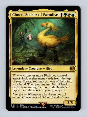 MTG: FIN 215 Choco, Seeker of Paradise Regular NM - Image 1 of 2