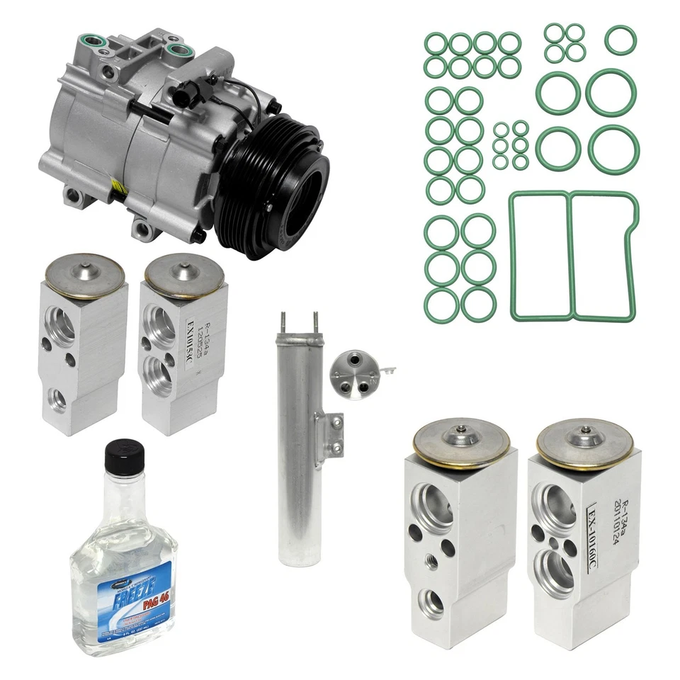 For Kia Sedona 2002-2005 UAC KT2140 Rear A/C Compressor Kit Foto 1 de 1