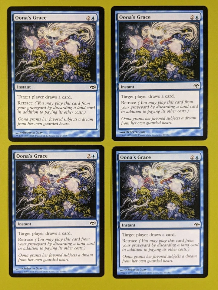 Oona's Grace x4 Eventide 4x Magic the Gathering MTG - Image 1 of 1