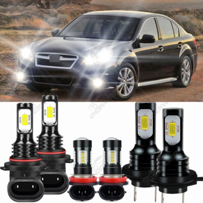 Faro LED HI/LO + bombillas antiniebla para Subaru Legacy Outback 2010 2011 2012 Foto 1 de 4