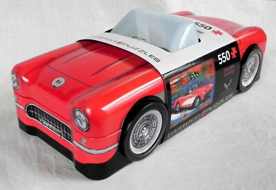 Rompecabezas VW "Corvette Cruising", 550 piezas 13"x19", coche deportivo 1958, nuevo Foto 1 de 4