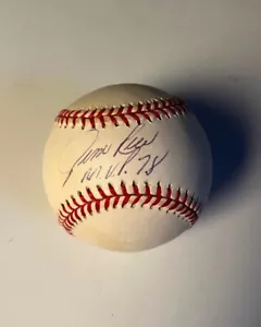 Jim Rice MVP 78 Signed American League Autograph Baseball - Picture 1 of 1