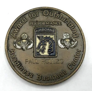 US Army 18th Airborne Corps Preformance Challenge Coin - Imagen 1 de 3