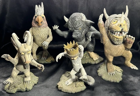 Where the Wild Things Are McFarlane Toys 6" Action Figures Lot of 5  w/Stands Cover