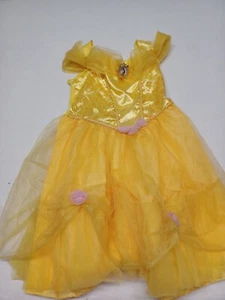 Girls Disney Princess Dress Bella  Size Small  (4-6) - Picture 1 of 7