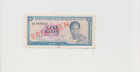 SPECIMEN: Guinea Banknote of 5 Sylis - Kwame Nkurumah of Ghana - 1980 aUNC