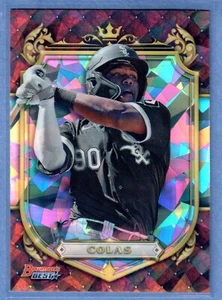 2022 Bowmans Best Oscar Colas Prospective Royalty Atomic Refractor White Sox SP - Picture 1 of 2