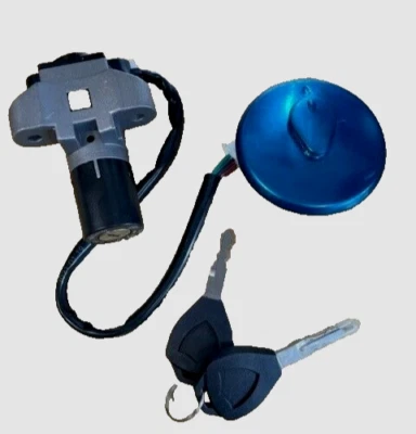 Juego de cerraduras Bullit Bluroc Hero 125cc y 250cc y Hunt XC 125cc - pieza original OEM - Imagen 1 de 4