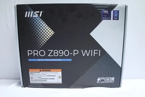 MSI Pro Z890-P WIFI Mainboard Intel LGA 1851 Thunderbolt 4 PCIe 5.0 Core Ultra - Bild 1 von 4