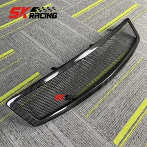 For Infiniti 07-08 G35/ 09 G37 Sedan Gloss/Forged/Carbon Fiber Front Mesh Grille - Picture 1 of 36