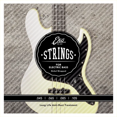 Eko Guitars Electric Bass Strings | Saiten für E-Bass | 045-105 | Medium | NEU