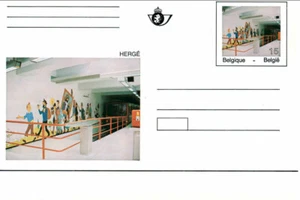 BELGIQUE Tintin, Hergé, bandes dessinées. Entier postal neuf émis en 1979 - Imagen 1 de 1