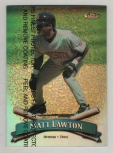 1998 Topps Finest Refractor #117 Matt Lawton Minnesota Twins BV$3 - Picture 1 of 1