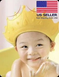 Adjustable Baby Shower Shampoo Cap Hair Wash Crown **Brand New** - Picture 1 of 8