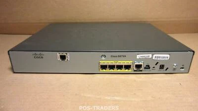 Cisco 887VA  887VA-K9 Router VDSL2/ADSL2 ISR IPSec G2 VPN PoE EXCL PSU - Bild 1 von 2