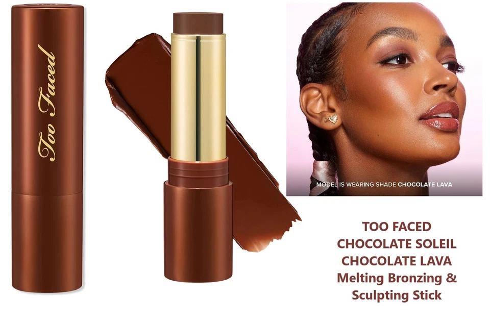 Too Faced Chocolate Soleil Chocolate Lava Melting Bronzing & Sculpting Stick NIB - Image 1 of 1