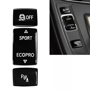 Für BMW F20 F21 F22 F23 F30 F31 F34 F32 F33 F36 Schaltknopf Blende Schwarz Auto - Bild 1 von 16