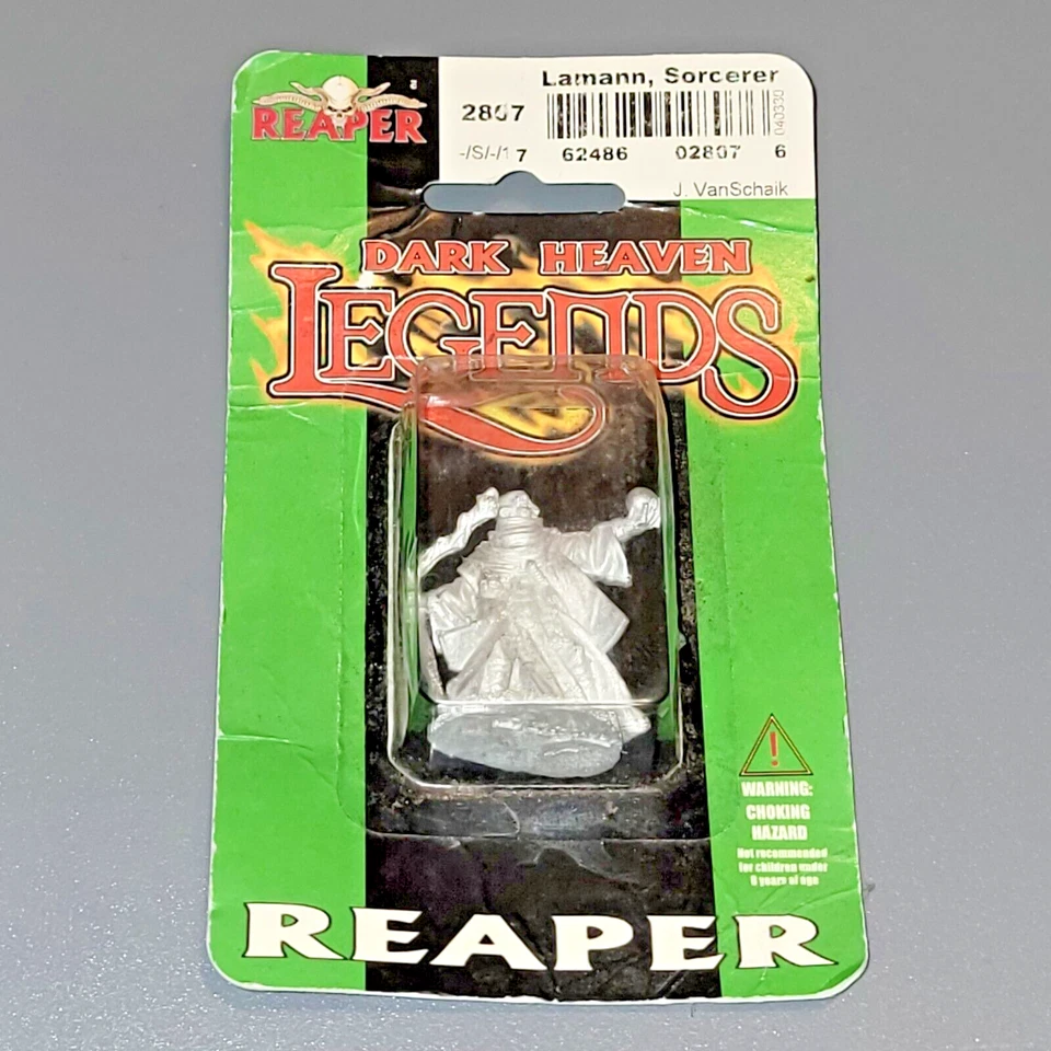 Reaper Dark Heaven Metal Lamann - Sorcerer Dungeon's & Dragons Pathfinder - Image 1 of 1