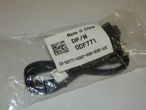 Sealed Dell DP/N 0DF771 2 Prong Plug Power Cable AC Adapter Cord Laptop - Picture 1 of 4