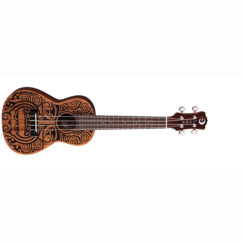 2016 LUNA Tribal Concert Natural Mahogany Ukulele