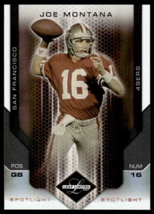 2007 Leaf Limited #147 Joe Montana FOOTBALL San Francisco 49ers - Picture 1 of 2