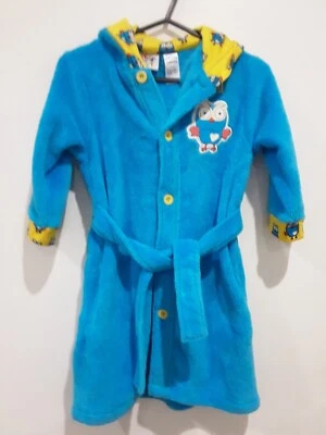 Vestido Giggle And Hoot Talla 4 Niños Pequeños Coral Polar Con Capucha Corbata Foto 1 de 4