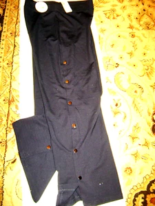 NWT "PATRIZIA LUCA Milano" WOMEN'S FASHION PANTS Black M sz - Picture 1 of 3