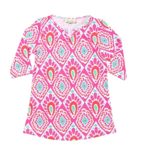 Girls Tunic Swimsuit Cover - Beachy Keen - Viv & Lou L/XL 5T-6X - Beach - Pool - Picture 1 of 2