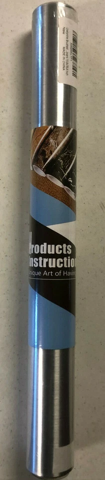 Envoltura de papel metálico plateado 80" envoltura de regalo cumpleaños Navidad regalo de graduación Foto 1 de 1