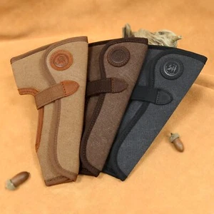 Protector de perno de rifle portátil bolsa portadora de perno de rifle de cuero de lona - Imagen 1 de 60