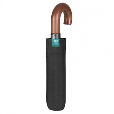 Ombrello Uomo Perletti Parapioggia Sole Pieghevole Mini Automatico Antivento - Immagine 1 di 2