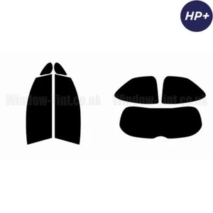 For Toyota Auris 3-door Hatchback 06-12 Carbon Pre Cut Window Tint Full 2-ply - Picture 1 of 10