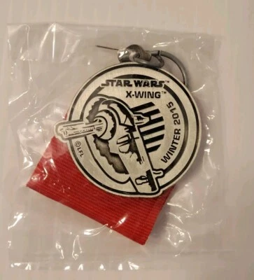 Star Wars X-Wing Medal Winter 2015 Tournament Champion Prize Promo Metal Slave-1 - Image 1 of 2