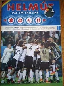 Programmheft EM-Fanzine Helmut Frankreich 2016 Nummer 28 für Sammler - Bild 1 von 1