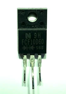 FCF10D60 Fast recovery diode 600V 10A TO-220F Genuine Nihon part tested x 1 pcs - Picture 1 of 1