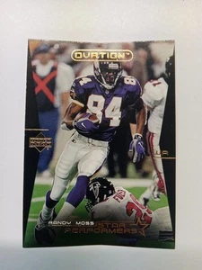 Upper Deck 1999 Ovation Star Performers #SP13 Randy Moss Vikings spedizione gratuita!! - Foto 1 di 2