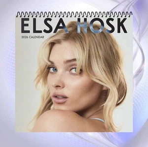 Elsa Hosk 2026 Kalender, elegantes Fashion Model Wandkalender Geschenk - Bild 1 von 6