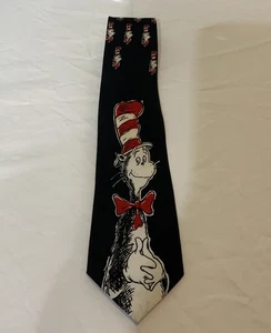 Dr. Suess Katze im Hut Vintage Neuheit Krawatte von Seibu - Bild 1 von 2