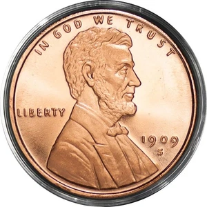 (1) Centavo de trigo Lincoln | 1 AVDP oz .999 redondo de cobre fino  - Imagen 1 de 2