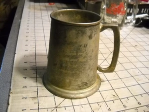 Silver Plated Copper Mug. England. Ed from Eleanor and Pat 4-7-'82 - Picture 1 of 8