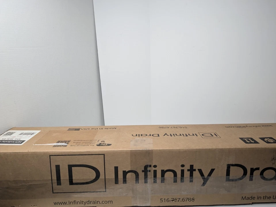 Kit Completo Serie S-PVC INFINITY DRAIN SAG 3836 BK S-AG 38 36", Negro Mate Foto 1 de 4