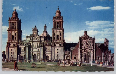 Cathedral of Mexico City Mexichrome Postcard - Image 1 of 2