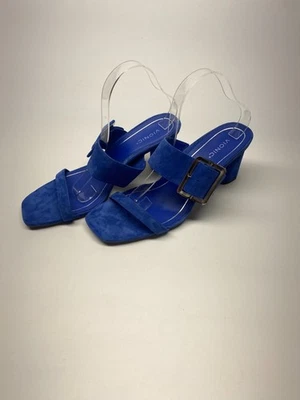 Sandalia Vionic Mujer Granate Brookell Azul Doble Correa Azul Tacón Talla 11 Foto 1 de 4