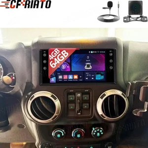 4+64GB For Jeep Wrangler Unlimited 2007-2017 Carplay Android15 Car Stereo Radio - Bild 1 von 20