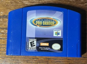 Tony Hawk's Pro Skater & Supercross 2000 (N64, 1999) Cartridge - Tested Working  - Picture 1 of 6