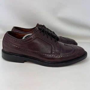 Scarpe Allen Edmonds Shell Macneil colore 8 marrone uomo taglia 10,5 - Foto 1 di 7