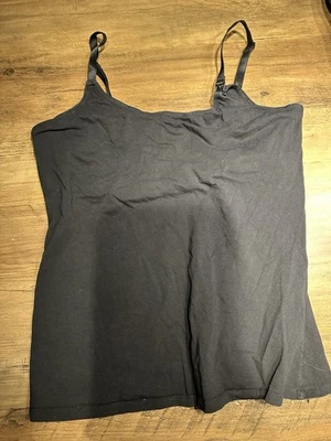 Still Top Schwarz H&M Gr. M 38 Umstandsmode Top Schwangerschaft - Bild 1 von 2