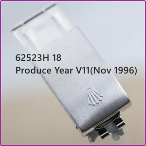 17mm Rolex Clasp 62523H 18 V11 To Fit 16233 36mm Datejust 18K/SS LATER VERSION - Picture 1 of 12
