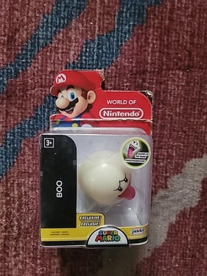 👻 Figura World of Nintendo Boo 2.5" Brilla en la Oscuridad Jakks Exclusivo Foto 1 de 4