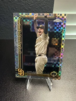 2025 Topps Chrome - Dylan Cease #212 X-Fractor - Image 1 of 2